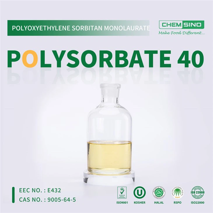 The Benefits Of Using Polysorbates Liquid Polysorbate 40 For Emulsification CAS NO.9005-66-7