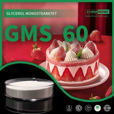 المستحلبات الرخيصة الجلسرين أحادي ستيارات GMS 60 مسحوق CAS رقم 31566-31-1