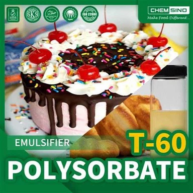 التأثير الاستحلابي القوي للبوليسوربات 60 في مستحضرات التجميل