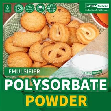 بالنسبة إلى مسحوق بولي أوكسي إيثيلين آيس كريم أحادي السوربيتان T 80- z CAS No. 9005-65-6
