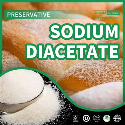 المضافات الغذائية ثنائي أسيتات الصوديوم E262 للتوابل ومنتجات اللحوم